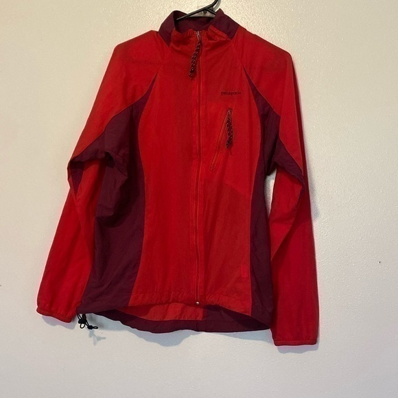 Patagonia Jackets & Blazers - Patagonia nylon pocket full zip up lightwt running athletic jacket windbreaker m